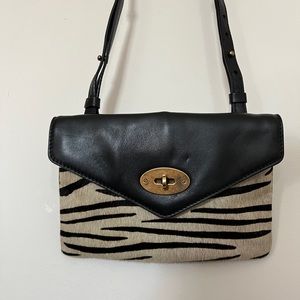 Clark’s Zebra Print Crossbody Purse